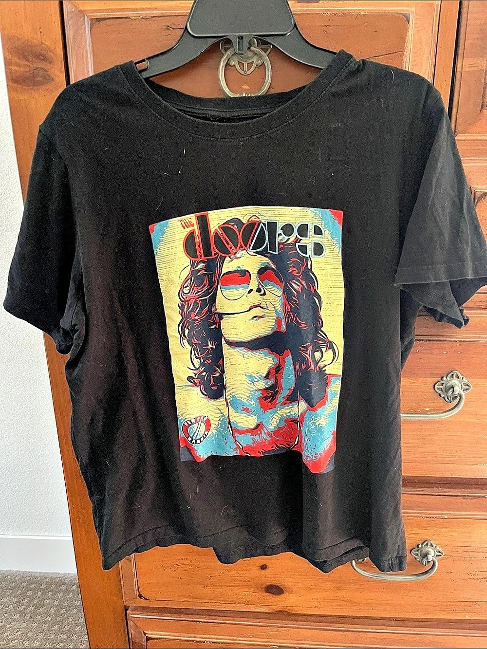 The Doors Graphic Short Sleeve Tee in Black EUC Size L/XL